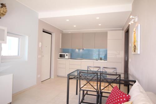 Konyha, Residence Il Poggio in Dorio
