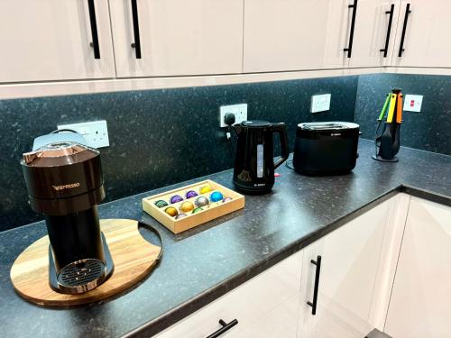 Georgian Luxury Apartment - Fast Broadband WiFi - Parking Available, Edinburgh (fotografie 10)