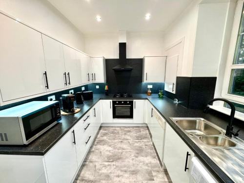 Georgian Luxury Apartment - Fast Broadband WiFi - Parking Available, Edinburgh (fotografie 8)