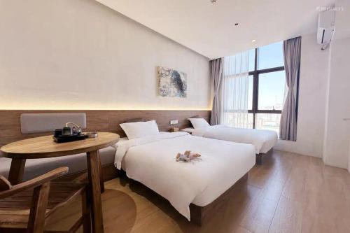 晨舍酒店 Chenshe Hotel Xiaonanmen Morning Market Branch of Xi'an Nanshaomen Subway in Small Wild Goose Pagoda