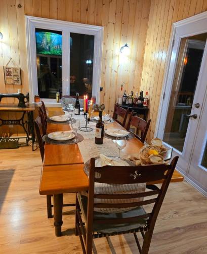 Iekārtas, La Cabane du Couturier in Saint-Joseph-de-Mékinac (QC)