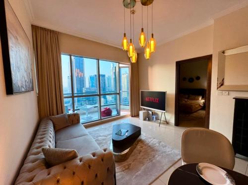 Bay Central Apartment Full Marina View with Balcony, Marina Mall, Large 1 Bedroom Apartment, Kitchen, 2 Toilets, 1 Parking, Swimming pool and Gym free access, Paid breakfast, Dubai (Foto 5)