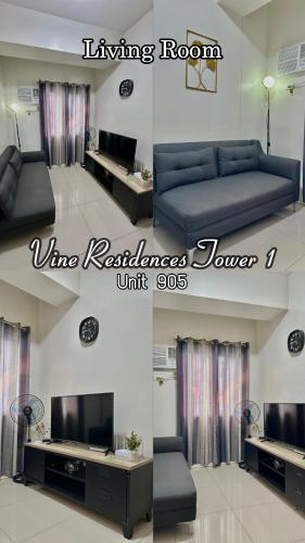 Vine Residences 2 BR, Prime Video,Free Parking, Near Mall, Nice pool, Unli WiFi 905, Manila (Foto 3)