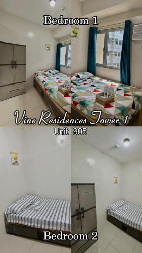 Vine Residences 2 BR, Prime Video,Free Parking, Near Mall, Nice pool, Unli WiFi 905, Manila (Foto 9)