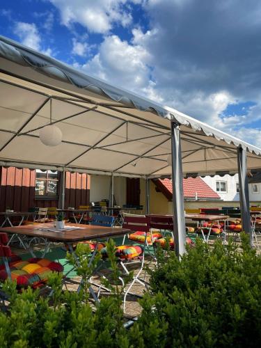 花園, Landhotel Jägerhof Bischofsgrün (Landhotel Jagerhof Bischofsgrun) in 比紹夫斯格林