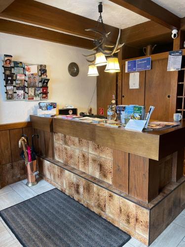大堂, Landhotel Jägerhof Bischofsgrün (Landhotel Jagerhof Bischofsgrun) in 比紹夫斯格林