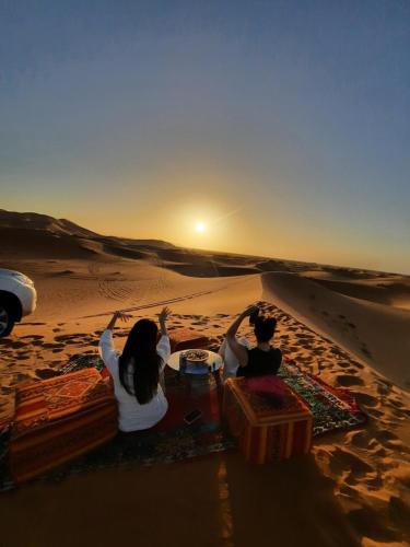 Morocco desert camp in Merzouga