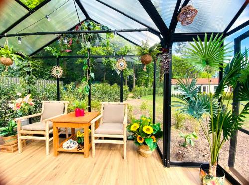 Pezsgőfürdő, Morning Glory Huisje Jasmijn in Beekbergen