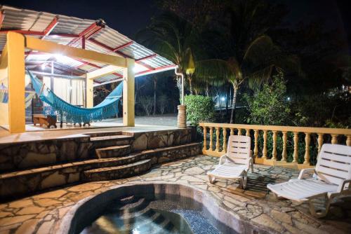 Balkon/terasa, Las Cabanas Encantadas de Nindiri in Nindiri