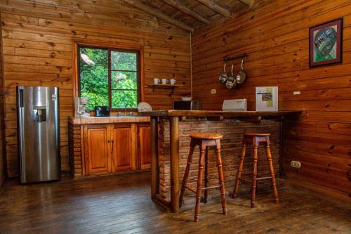 kuhinja, Las Cabanas Encantadas de Nindiri in Nindiri