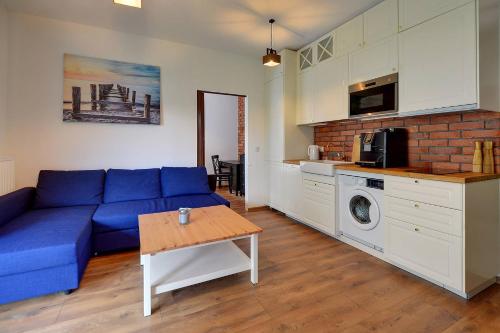 廚房, Bright Sun Seasons 24 Apartments in Pogorzelica Close to the Beach with Parking and Balcony by Nocle in 波哥爾澤利察
