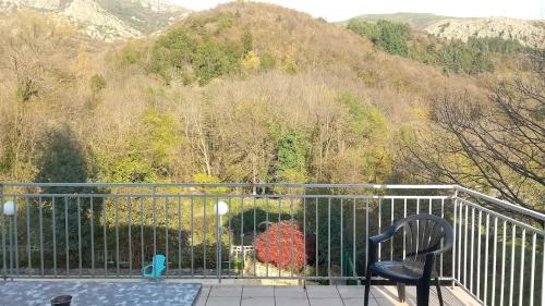 Balkons/terase, Gite chez Anne So in Montpezat-sous-Bauzon