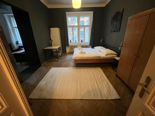 Studio with balcony and garage parking in Smíchov by Prague Days - Tap to explore photos