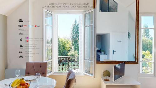 Appartement 3 pièces proche Paris & Disney - Location saisonnière - Nogent-sur-Marne