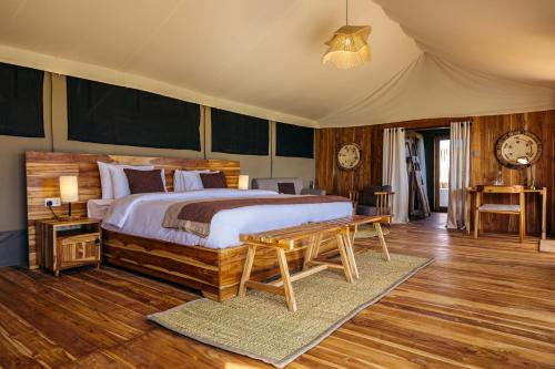 The African Kongoni Serengeti Safari Camp in Nkunjila