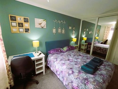 Double room in riverside apartment - B, Glasgow (zdjęcie 2)