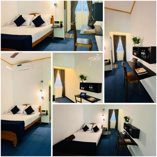 1 double bed