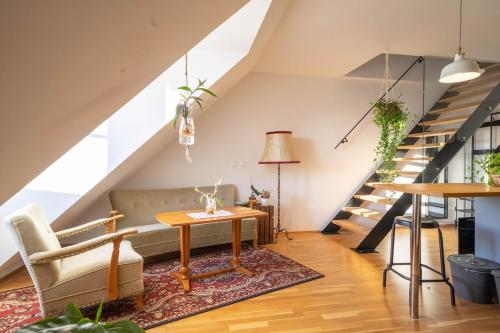 Central Art Maisonette in Graz, Österreich