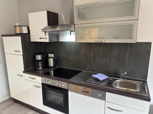 Konyha, Wohnung im historischen Bahnhof, Drei Annen Hohne in Drei Annen Hohne