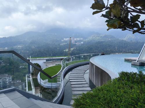 m² 2 slaapkamer, 1 privé badkamer Vrijstaande woning in Genting SkyWorlds Theme Park (Windmill  4 Star Skypool 1) near Gunung Bunga Buah