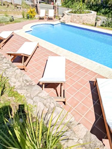 Balcony/terrace, Chanares Complejo de Montana - Solo Familias y Parejas in Villa Independencia