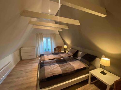 Ferienhaus unter Reet vor den Toren Sylts in Rosenkranz