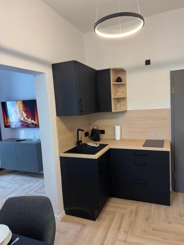 廚房, Apartment "Pur & Stylisch" in 伊瑟隆
