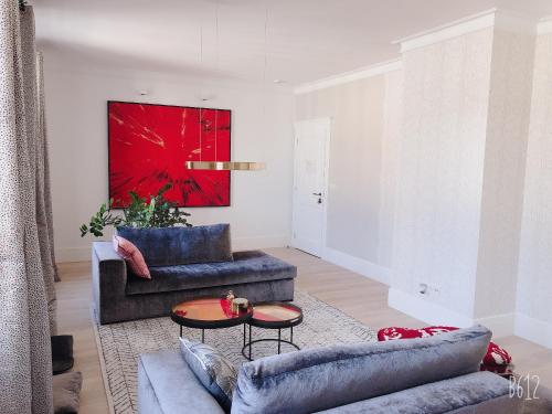 LUXUS 5 Zi-Wohnung + Balkon in TOP-Lage FFM+KLIMA, Frankfurt