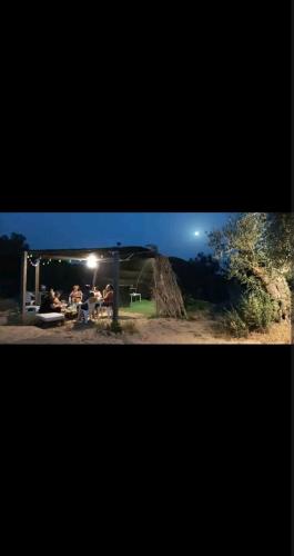 廚房, Tienda acogedora con piscina "Amantes de la naturaleza" 2 in 阿蒙特