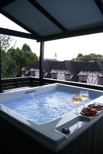 Bañera de hidromasaje, Hotel Frutillar in Frutillar