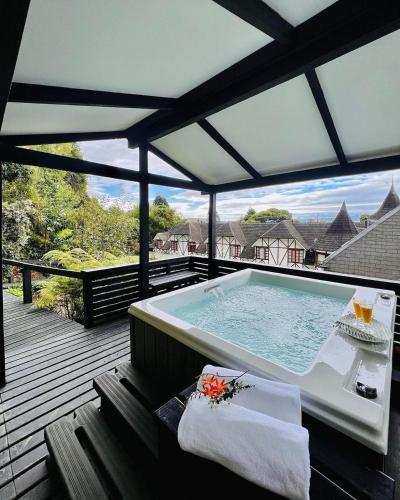 Bañera de hidromasaje, Hotel Frutillar in Frutillar