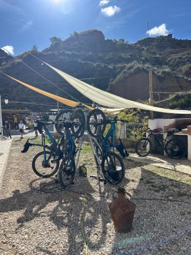 Dārzs, Bike Cueva Gorafe in Gorafe