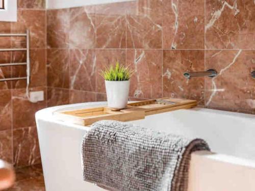 Panaromic Tree view Melbourne city in Kew