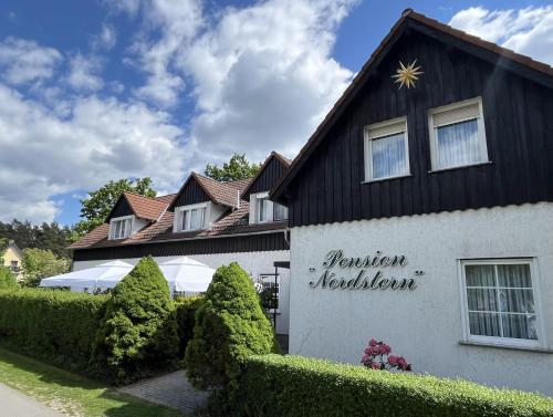 Unterkunft von außen, Pension & Restaurant Nordstern in Cottbus