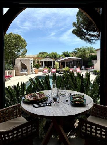 Étterem, La Villa Dune, Hôtel & Spa (La Villa Dune, Hotel & Spa) in Saint Tropez Városközpont