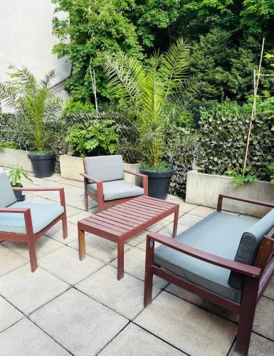 Montreux centre magnifique appartement avec terrasse