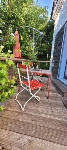 Erkély/terasz, Fast wie zu Hause in Jettingen-Scheppach