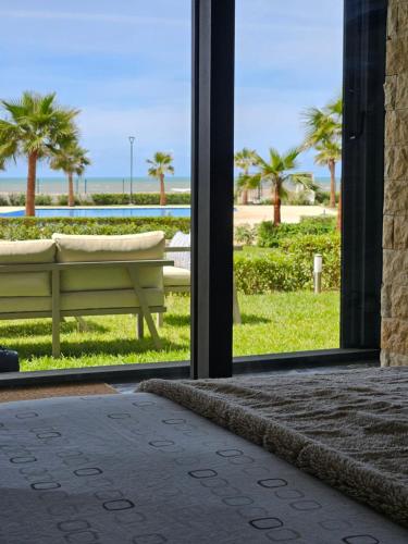 Garden, Beach Front Luxury Apartment Sidi Rahal in Sidi Rahal