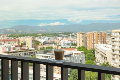 Luxury City-View Apartment & Free Parking, Skopje (fotografie 4)