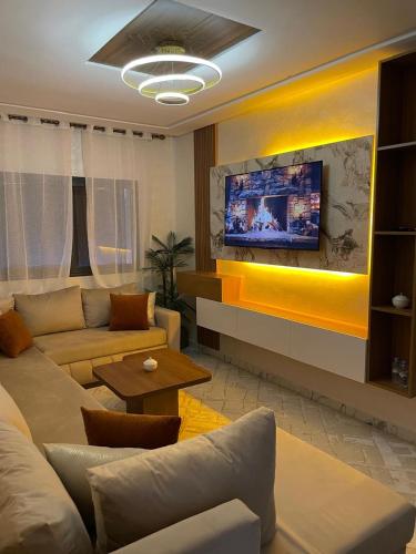 Cozy Flat in tanger 5 min to Grand stadium wifi iptv4K parking, Tanger (fotografie 10)