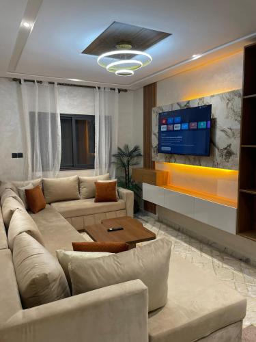 Cozy Flat in tanger 5 min to Grand stadium wifi iptv4K parking, Tanger (fotografie 11)