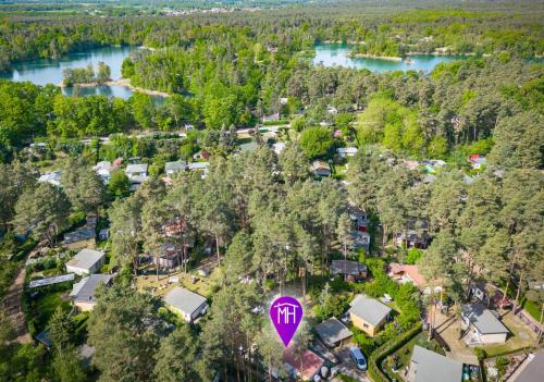外部景觀, Waldbungalow mit WLAN und Terrasse in Seenähe-Hund willkommen (Waldbungalow mit WLAN und Terrasse in Seenahe-Hund willkommen) in 戈門