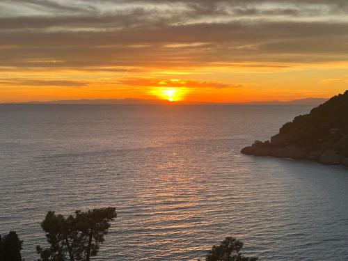  VILLA ROSA CON SPLENDIDA VISTA MARE in Bonassola