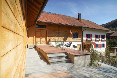 A szálláshely kívülről, Alpen Lodges Gindels für 10 (Alpen Lodges Gindels fur 10) in Rettenberg