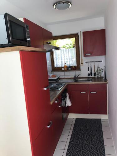 廚房, Helle 45 qm Einliegerwohnung in 霍爾茨格靈恩