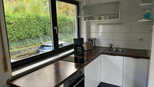 ห้องครัว, Ferienwohnung Engel in บัด ชวาลบัค