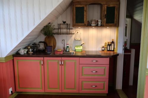 Kitchen, Leesi Puhkemaja in Leesi