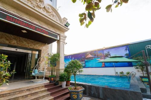 Balcony/terrace, Hai Tien Sunshine Hotel in Hoang Thanh Beach