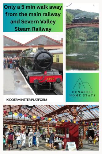 Family Friendly I Pets Welcome I Short Walk to Railway Station I 10min Drive to Safari Park gîte à louer Kidderminster Town Railway Station