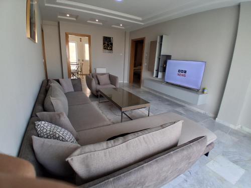 Luxurious apartment Jardin Carthage - 2 bedrooms in จาร์ดีนส์ เด คาร์เทจ